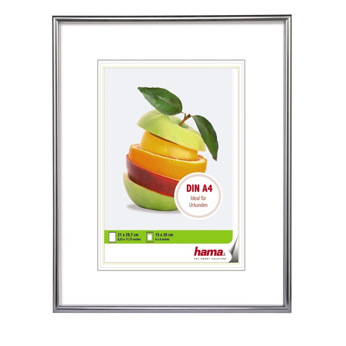 Bilderrahmen silber für DIN A4 Formate | BASF Coatings - PromoShop