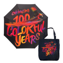 Taschenschirm Öko Brella "100 Jahre"