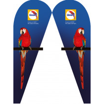 Tischwimpel Ara