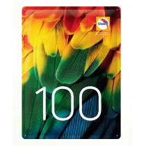 Blechschild 100 Line 30 x 40 cm