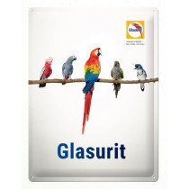 Glasurit Blechschild 30 x 40 cm "Reihe 90"